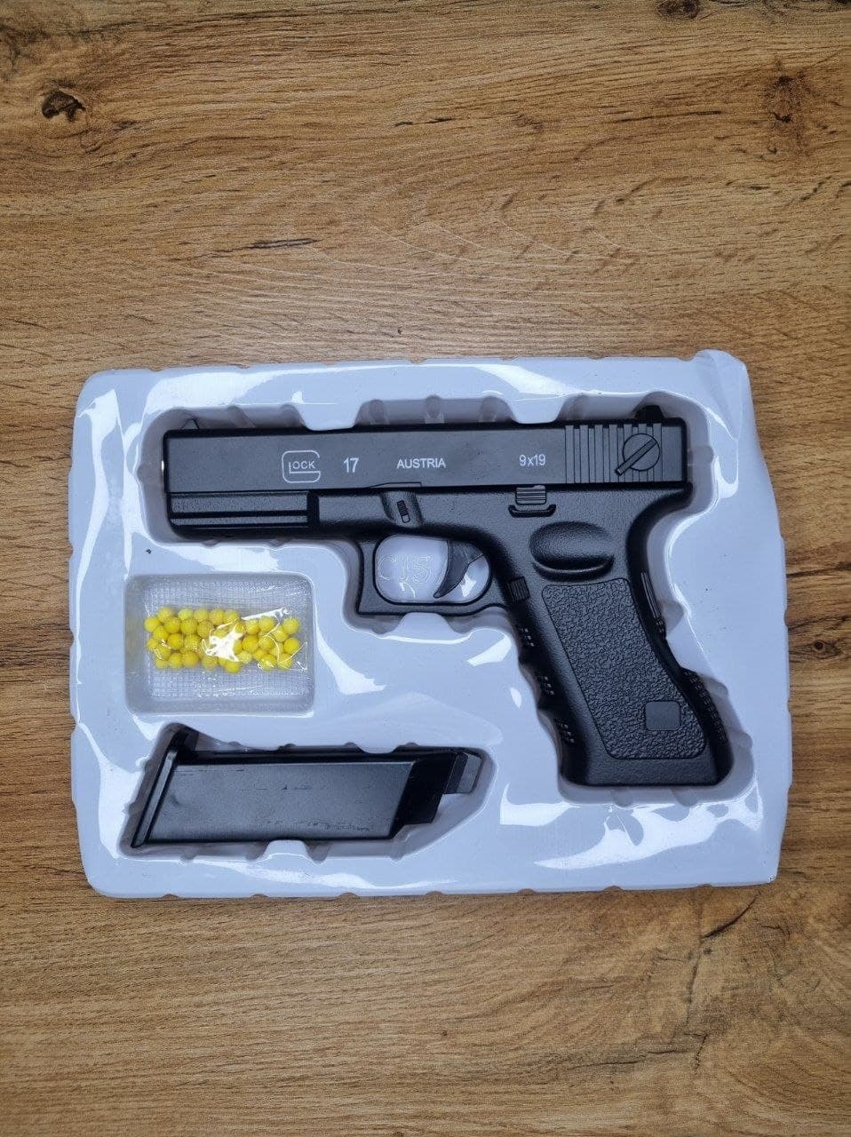 GLOCK-17 metal o'yinchoq pistolet