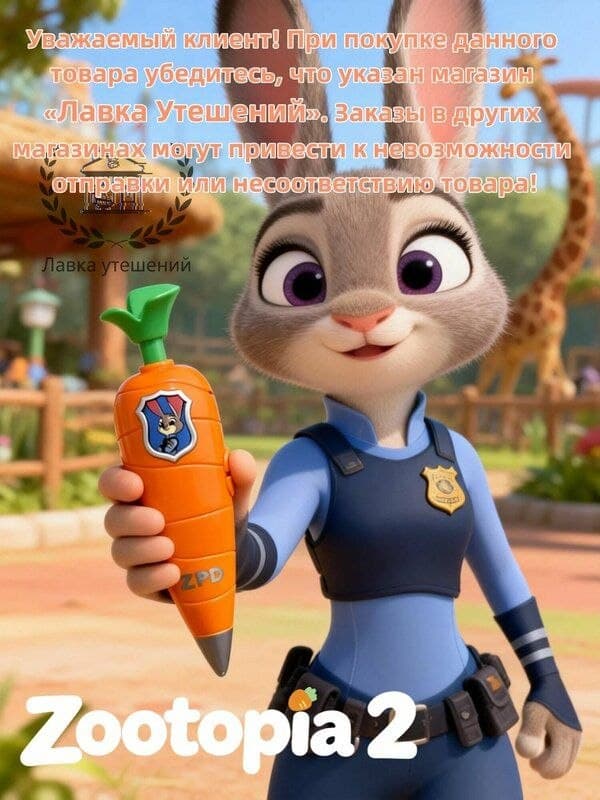 Zootopia sabzi ko'rinishidagi diktafonli ruchka.